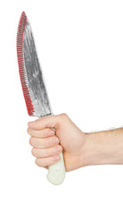 Couteau Psychopathe Sanglant / Faux Couteau Ensanglanté / Couteau De Cuisine Avec Sang / La Maison Du Déguisement