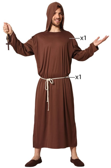 Déguisement Moine Adulte / Costume Moine Simple Adulte / La Maison Du Déguisement
