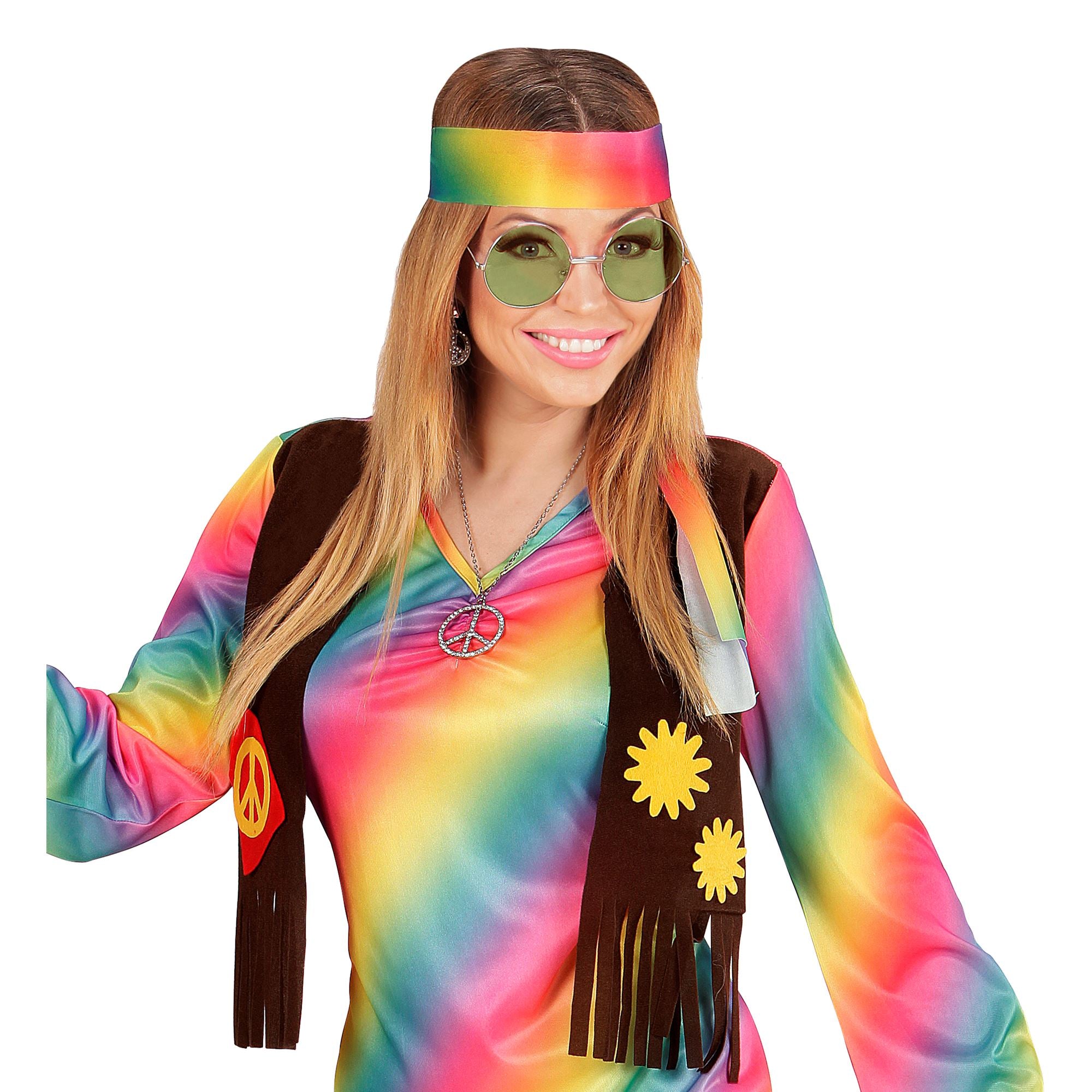 Lunettes party Hippie GM Vert / Lunettes Lennon GM Vert / Lunettes Hippie GM Vert / La Maison Du Déguisement