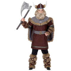 Location Déguisement Viking Luxe Adulte / Location Costume Viking Gaulois Homme / La Maison Du Déguisement