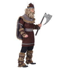 Déguisement Viking Luxe Adulte / Costume Viking Gaulois Homme / La Maison Du Déguisement