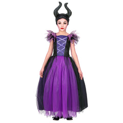 Déguisement Robe MALEFIQUE Enfant / Costume Maleficia Fille / La Maison Du Déguisement
