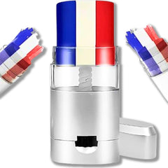 Maquillage Stick France, Bleu Blanc Rouge / Lunettes Tricolore / Stick maquillage Bleu, Blanc, Rouge / La Maison Du Déguisement