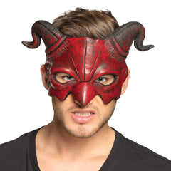 Demi Masque Diable / Masque mousse Démon / Demi Masque Mousse Démon / La Maison Du Déguisement