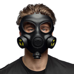 Masque à Gaz Noir BM / Masque visage Gas killer / La Maison Du Déguisement