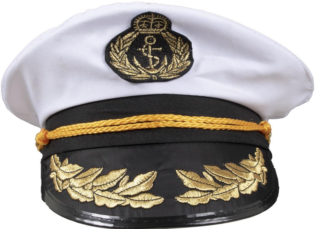 Casquette Capitaine Deluxe Adulte | Accessoire Nautique | La Maison du Déguisement