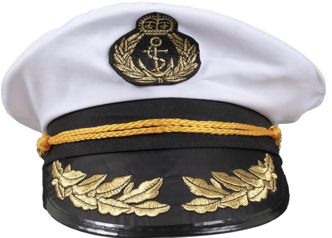 Casquette Capitaine Luxe /  Casquette Capitaine Marine Luxe / La Maison du Déguisement