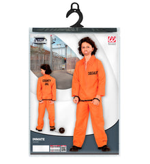 Déguisement Prisonnier Américain Enfant / Costume Guantanamo Orange Enfant / La Maison Du Déguisement