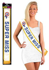 Echarpe Super Miss / La Maison Du Déguisement