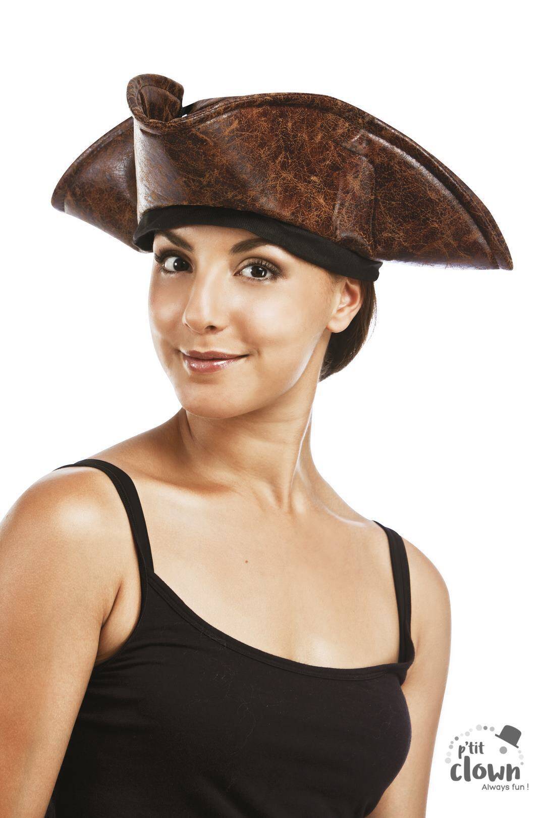 Chapeau Pirate Marron / La Maison du Déguisement