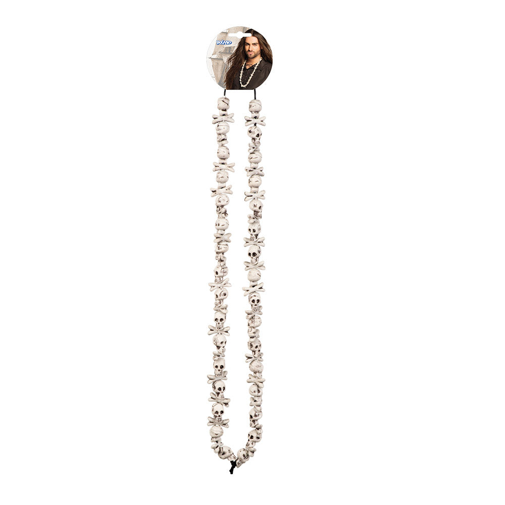 Collier Tête De Mort Os / Collier Crânes / La Maison Du Déguisement