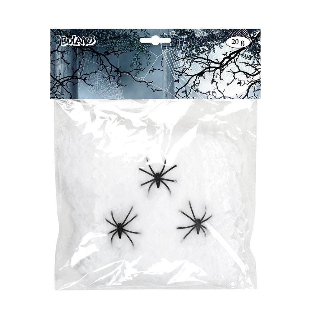Toile d’Araignée Blanche 20g / Toile d araignée 20g / La Maison Du Déguisement
