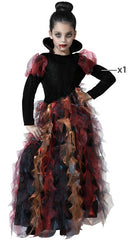 Déguisement Comtesse Vampire Enfant / Costume Vampire Robe Longue Fille / La Maison Du Déguisement