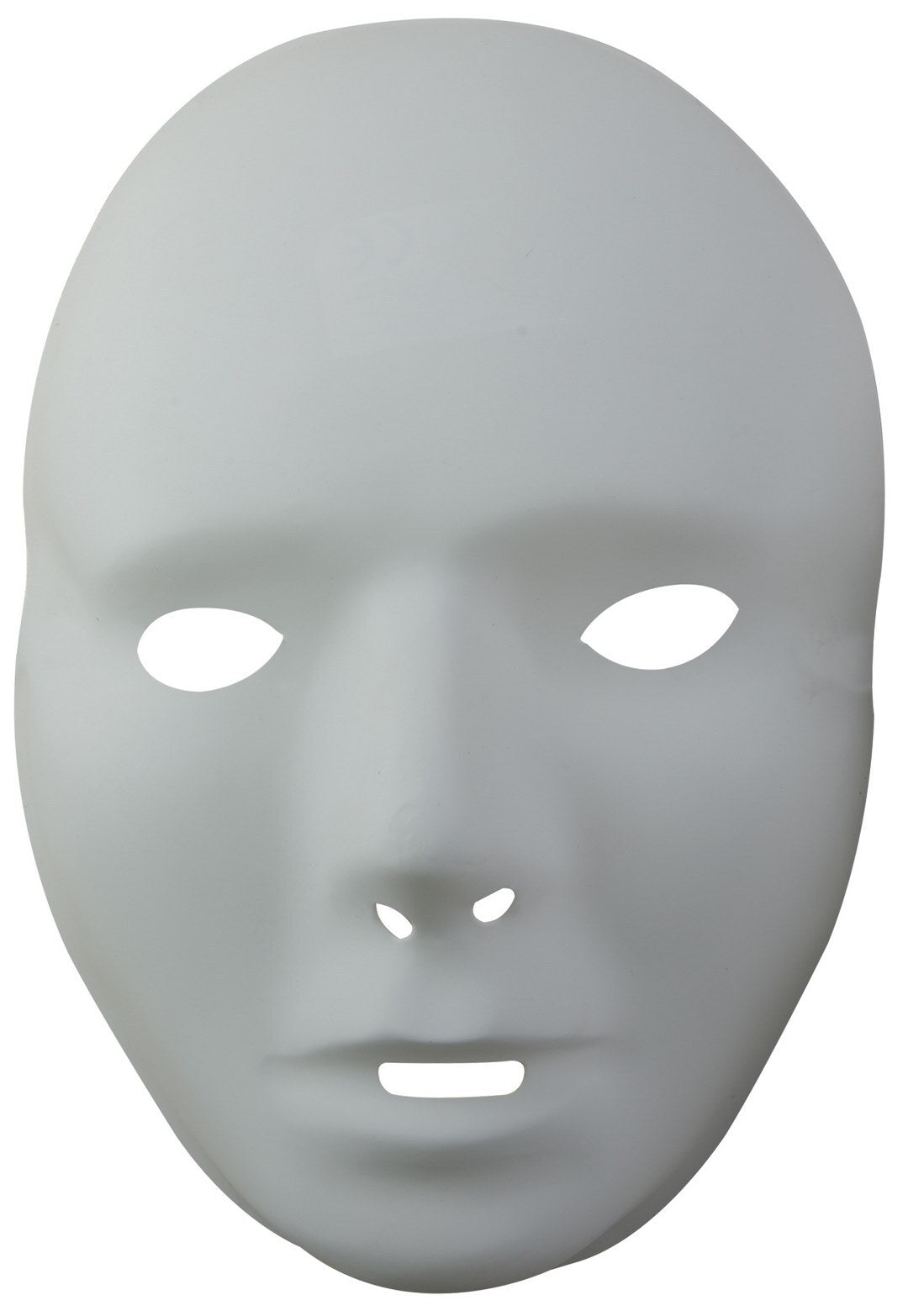 Masque PVC Blanc / Masque de théâtre blanc / La Maison du Déguisement