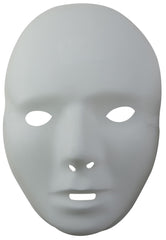 Masque PVC Blanc / Masque de théâtre blanc / La Maison du Déguisement
