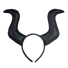 Serre tête Malefique Halloween / Bandeau Cornes Démon Maléfique / Coiffe Maléficia / La Maison Du Deguisement
