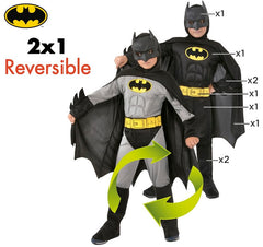 Déguisement Batman Réversible Enfant / Costume Super héros Batman Enfant / La Maison Du Déguisement
