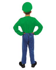 Déguisement Super Plombier Luigi Enfant /  Costume Plombier Vert Enfant / La Maison Du Déguisement