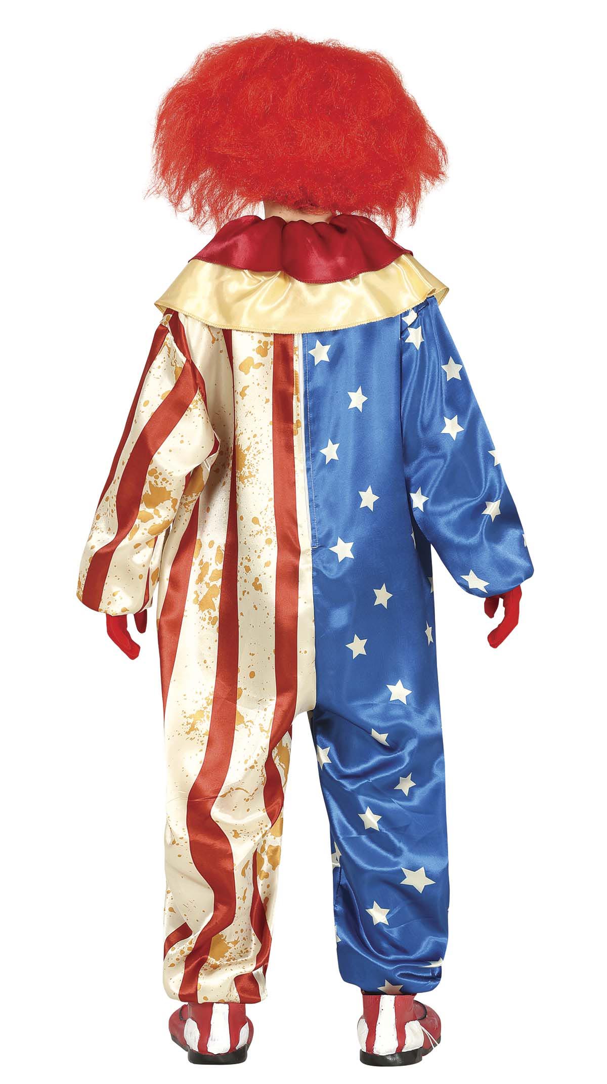 Déguisement Patriot Clown Sanglant Enfant / Costume Clown Patriot Horror Enfant / La Maison Du Déguisement