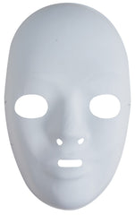 Masque Neutre Pack de 6 / 6 Masques Neutre blancs / La Maison Du Déguisement