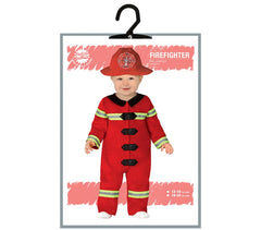 Déguisement Pompier Rouge Bébé / Costume Pompier Rouge Bébé / La Maison Du Déguisement