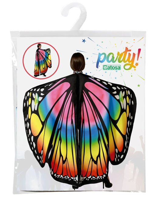 Ailes de papillon Mutlicolores /  Ailes papillon plusieurs couleurs / La Maison Du Déguisement
