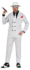 Déguisement Années 20, 30 / Costume Gangster Gatsby / Costume Borsalino Blanc / La Maison Du Déguisement