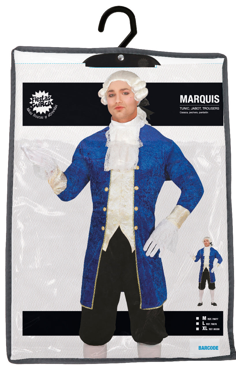 Déguisement Marquis Baroque Adulte / Costume Marquis Courtisan Adulte / La Maison Du Déguisement