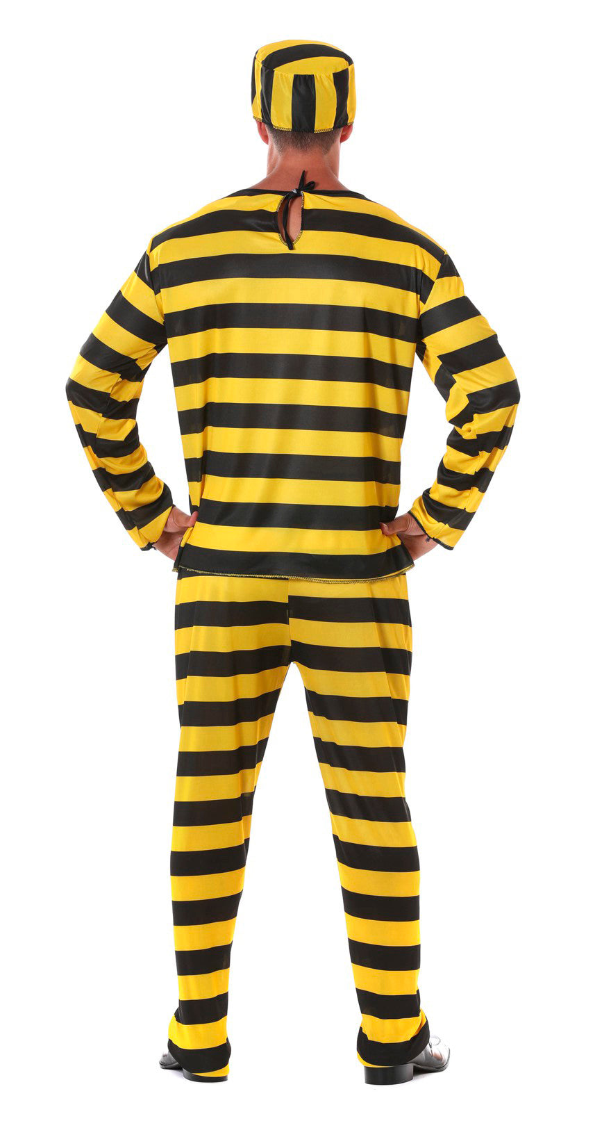 Déguisement Dalton / Costume Prisonnier Bagnard jaune / La Maison Du Déguisement