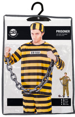 Déguisement Dalton / Costume Prisonnier Bagnard jaune / La Maison Du Déguisement