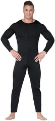Déguisement Combinaison Noir Adulte / Costume Maillot Noire Homme / La Maison Du Déguisement