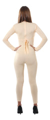 Déguisement Combinaison Beige Adulte / Costume Combinaison Chair Femme / La Maison Du Déguisement