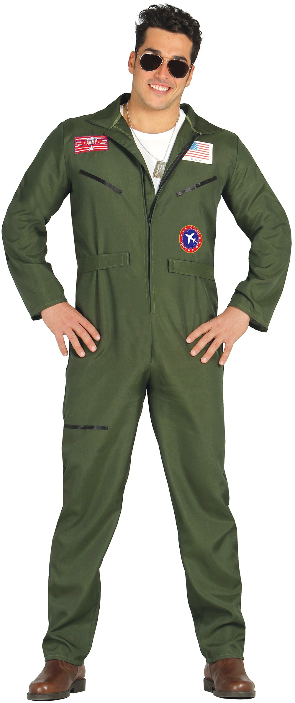 Déguisement pilote de chasse / Costume Aviateur, Top Gun / La Maison Du Déguisement