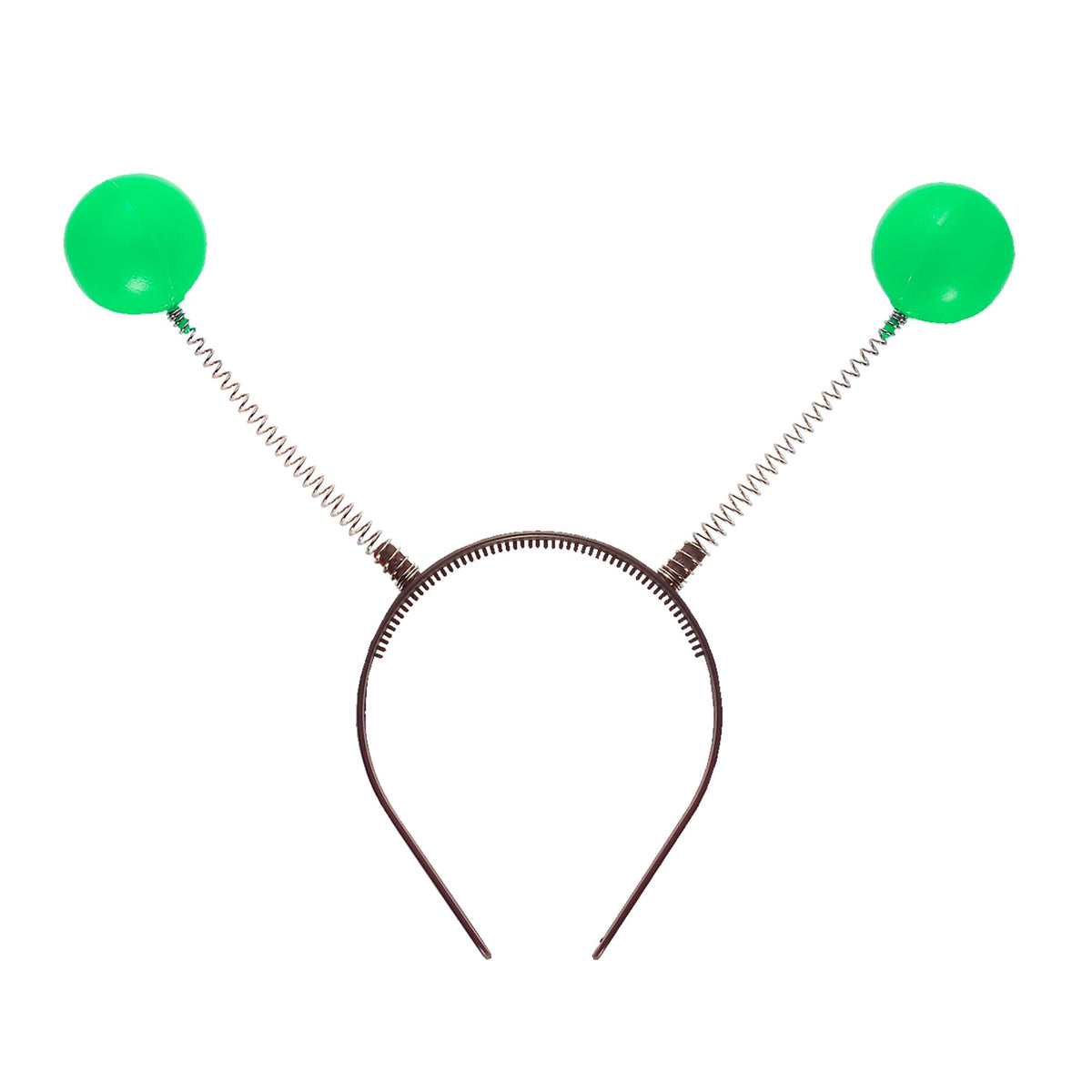 Serre Tête Antennes Vert / Serre tête boules Vert / La Maison Du Déguisement