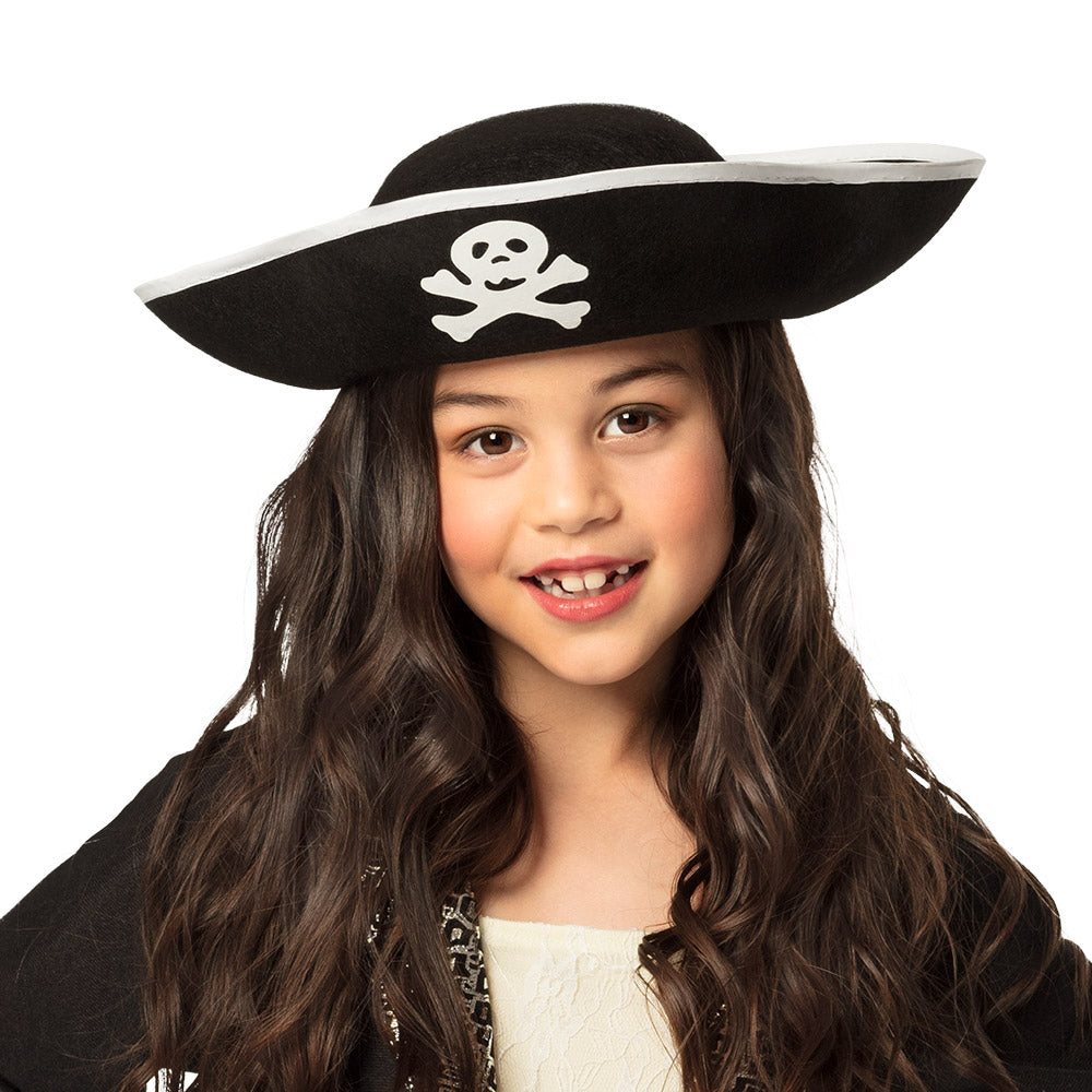 Chapeau Pirate Enfant / Chapeau Pirate Tricorne Enfant / Chapeau Corsaire Enfant / La Maison Du déguisement