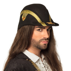 Chapeau Bicorne En Feutre / Chapeau Bicorne Napoléon / Chapeau Chapeau Pirate Amiral Bicorne / La Maison Du Déguisement