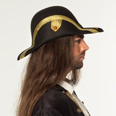 Chapeau Bicorne En Feutre / Chapeau Bicorne Napoléon / Chapeau Chapeau Pirate Amiral Bicorne / La Maison Du Déguisement
