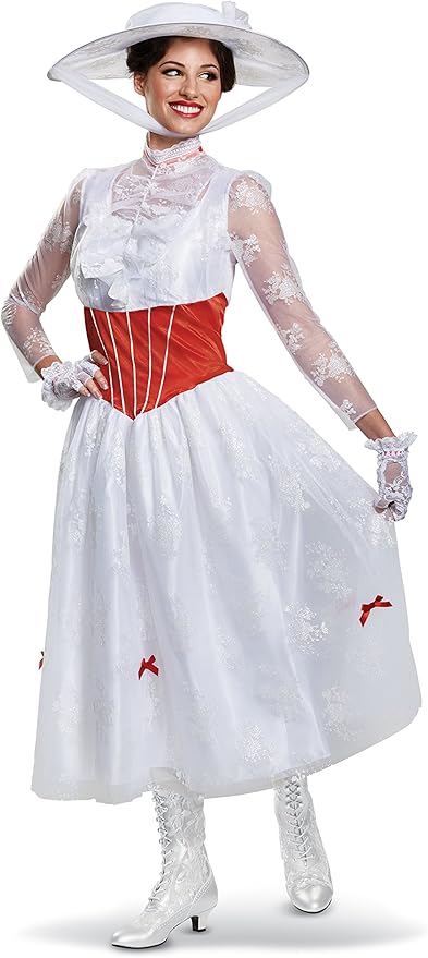 Location Déguisement Mary Poppins Luxe / Location Costume Mary Poppins Femme / La Maison Du Déguisement