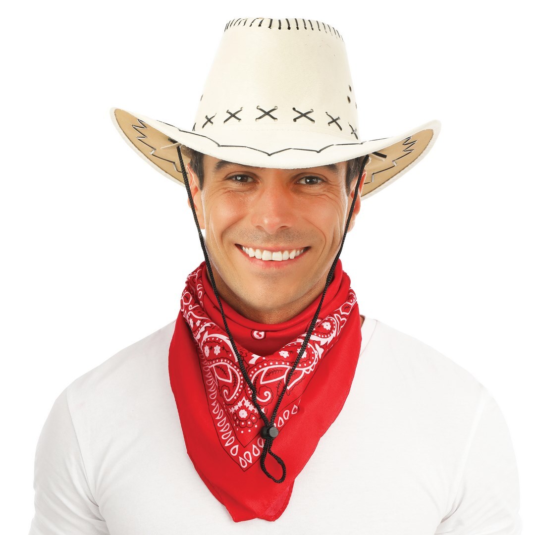 Chapeau Cowboy Beige / Chapeau Cow boy Beige / La Maison du Déguisement
