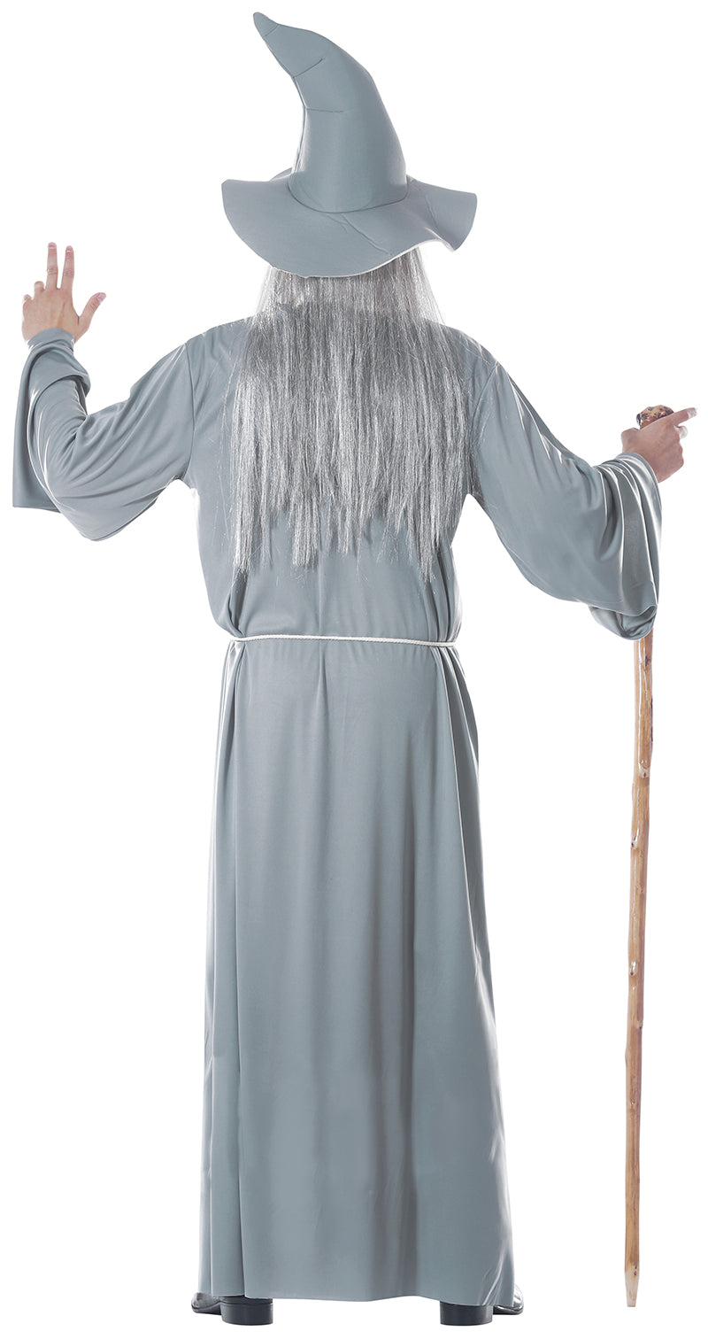 Déguisement Magicien Sorcier gris / Costume Magicien Gris / La Maison Du Déguisement