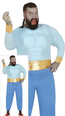 Déguisement Génie de la Aladdin Adulte / Costume Génie Oriental Lampe Bleu / La Maison Du Déguisement