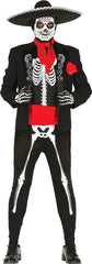 Déguisement Squelette Mort Mexicain / Costume Squelette Jours des morts Mexicain / Costume Squelette Zombie / La Maison Du Déguisement