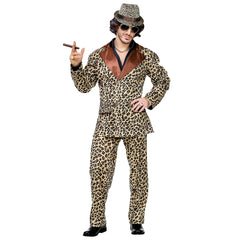 Déguisement Hustler / Costume Playboy Léopard / Costume Léopard Bling Bling / La Maison Du Déguisement