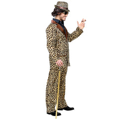 Déguisement Hustler / Costume Playboy Léopard / Costume Léopard Bling Bling / La Maison Du Déguisement