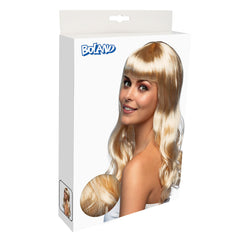 Perruque Chique Blonde avec Frange / Perruque Femme Blonde avec Frange / La Maison Du Déguisement