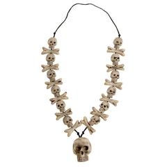 Collier Crânes et Os / Collier Têtes De Mort et Os / La Maison Du Déguisement