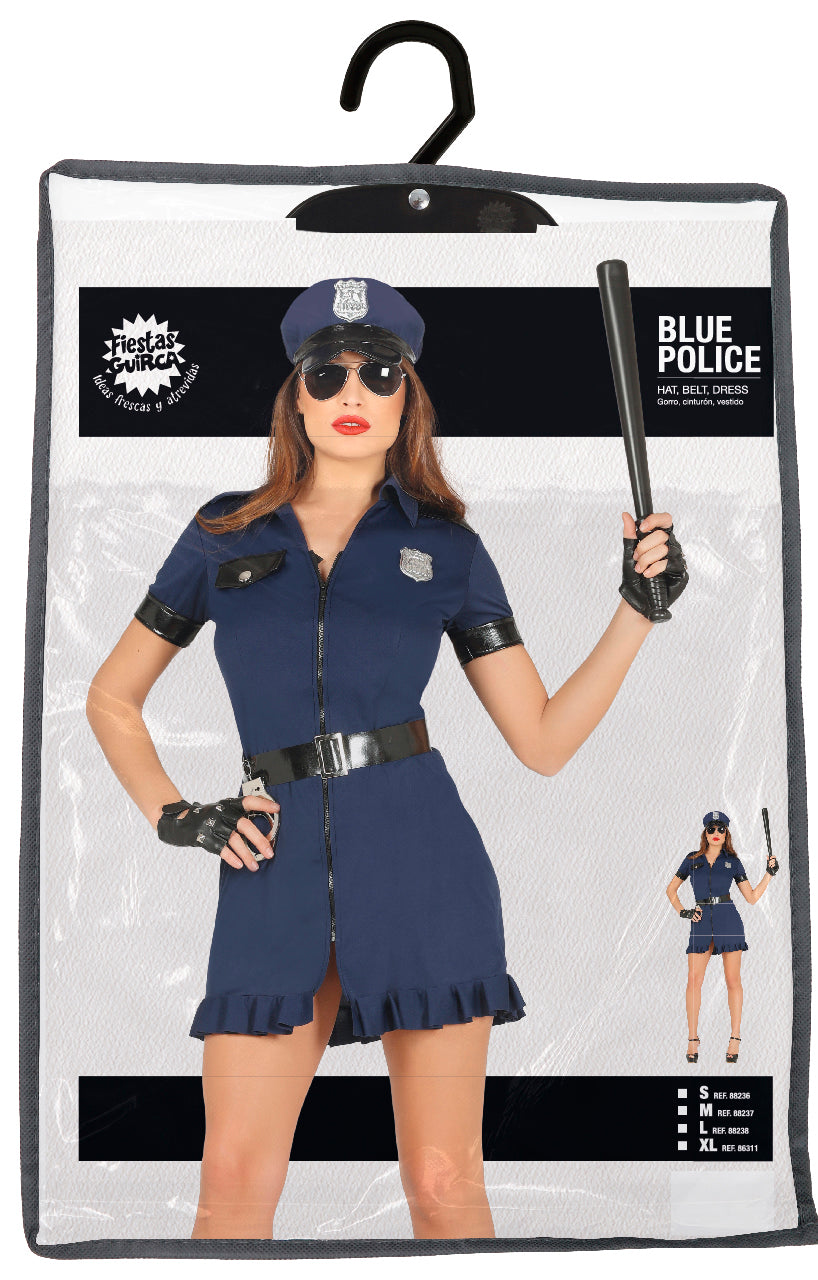 Déguisement Robe Policière / Costume Robe Police Femme / La Maison Du Déguisement