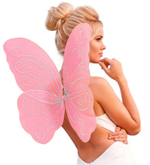 Ailes De Fée Rose / Ailes Papillon Fantaisie Rose / La Maison Du déguisement