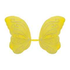 Ailes De Fée Jaune / Ailes Papillon Fantaisie Jaune / La Maison Du Déguisement