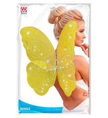 Ailes De Fée Jaune / Ailes Papillon Fantaisie Jaune / La Maison Du Déguisement